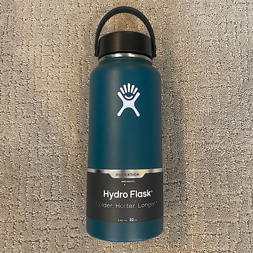HYDROFLASK 32 oz dark teal